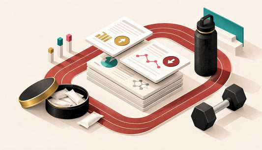 Abstract illustration of sport and mixed evidence